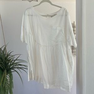 Free People White Blouse